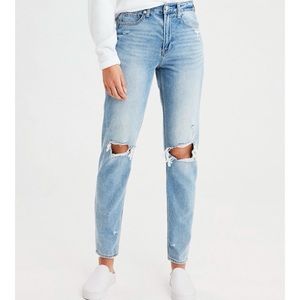 AE Ripped Mom Jeans